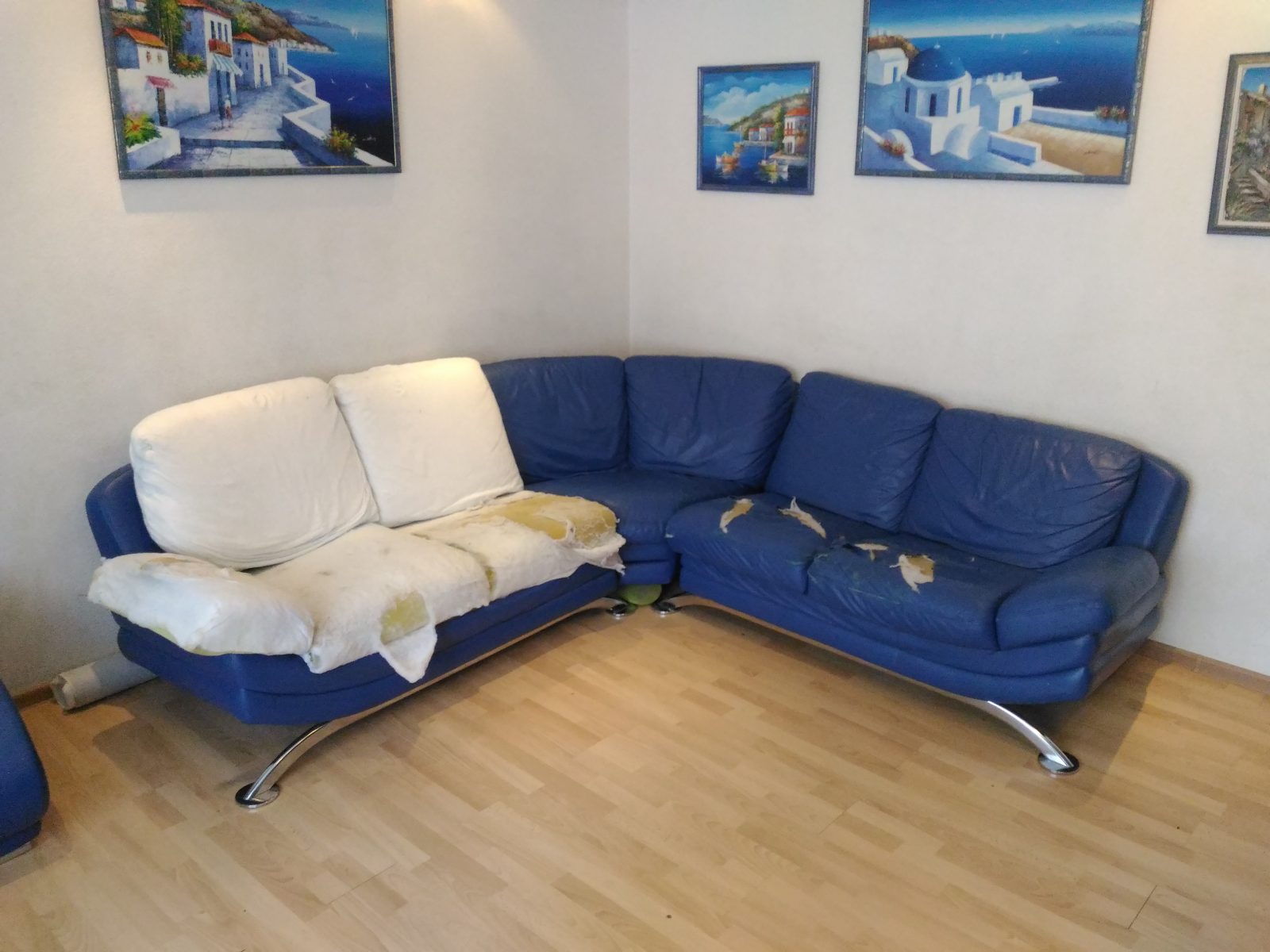 Замена поролона в диване в Москве - цена, не дорого